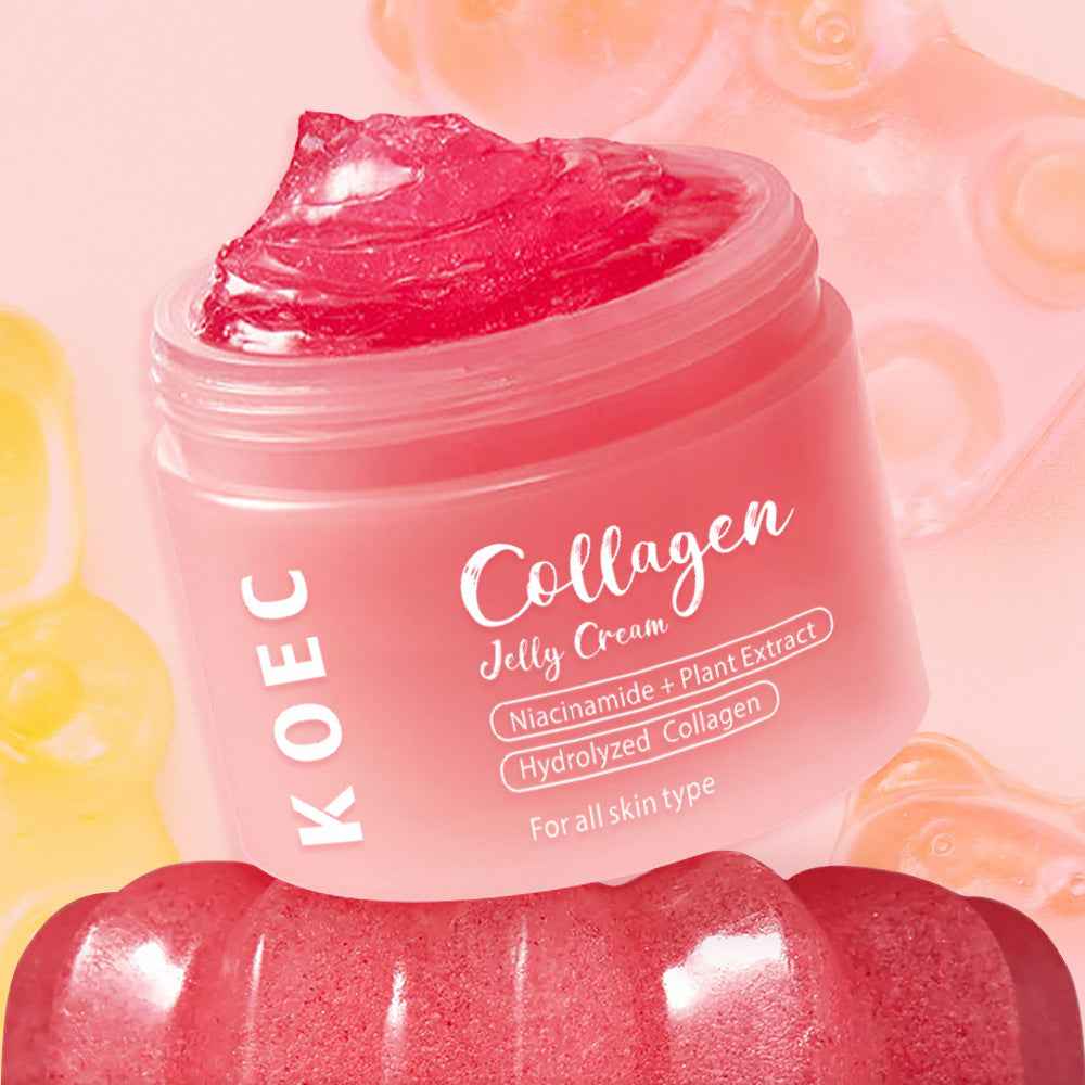 Crème gelée hydratante au collagène KOEC : révélez une peau éclatante et youthful