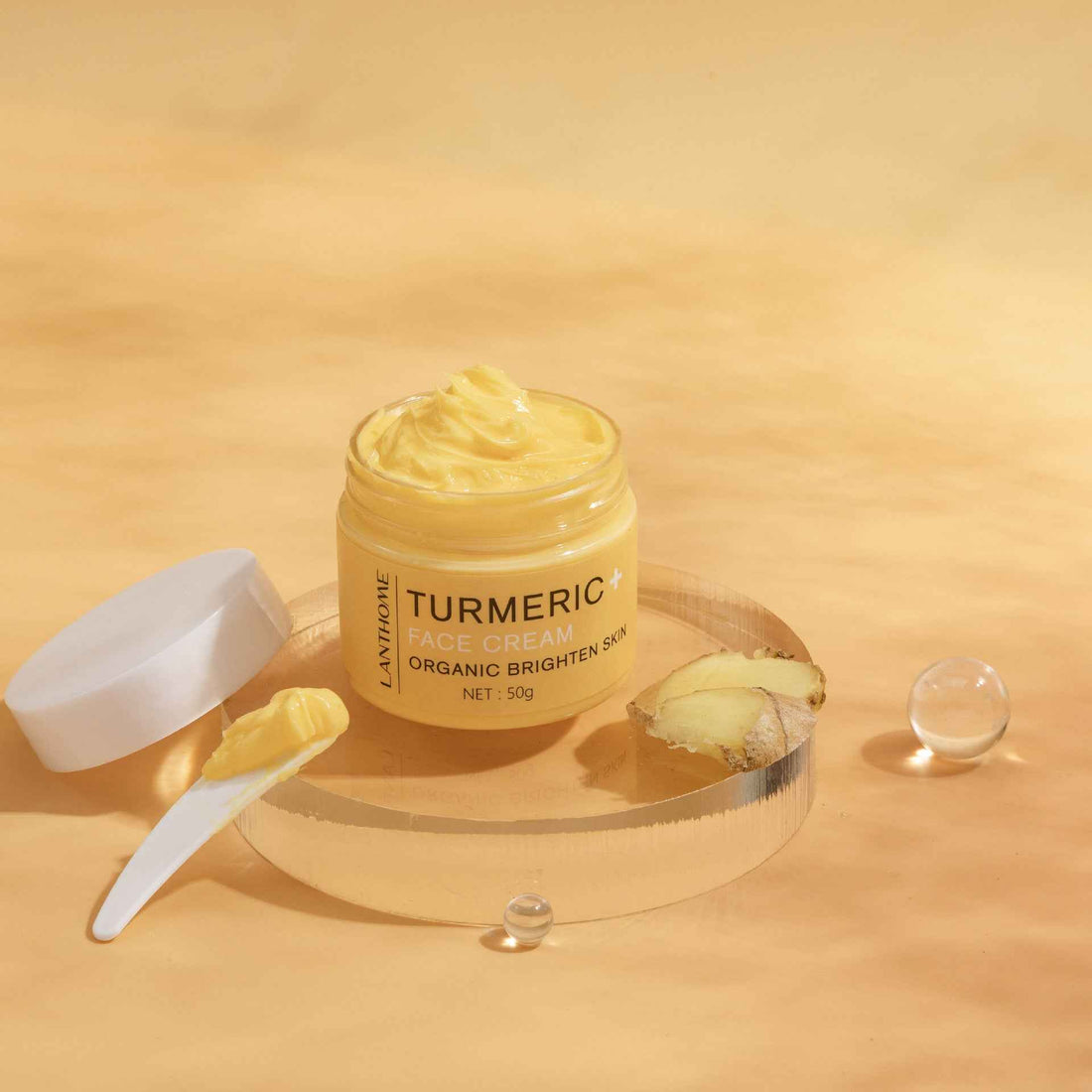 Coffret soin visage curcuma, hydrate,