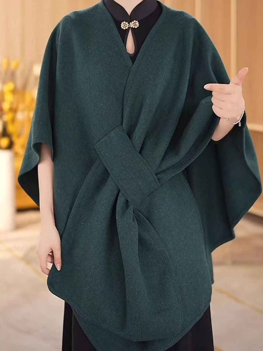 cape cardigan femme