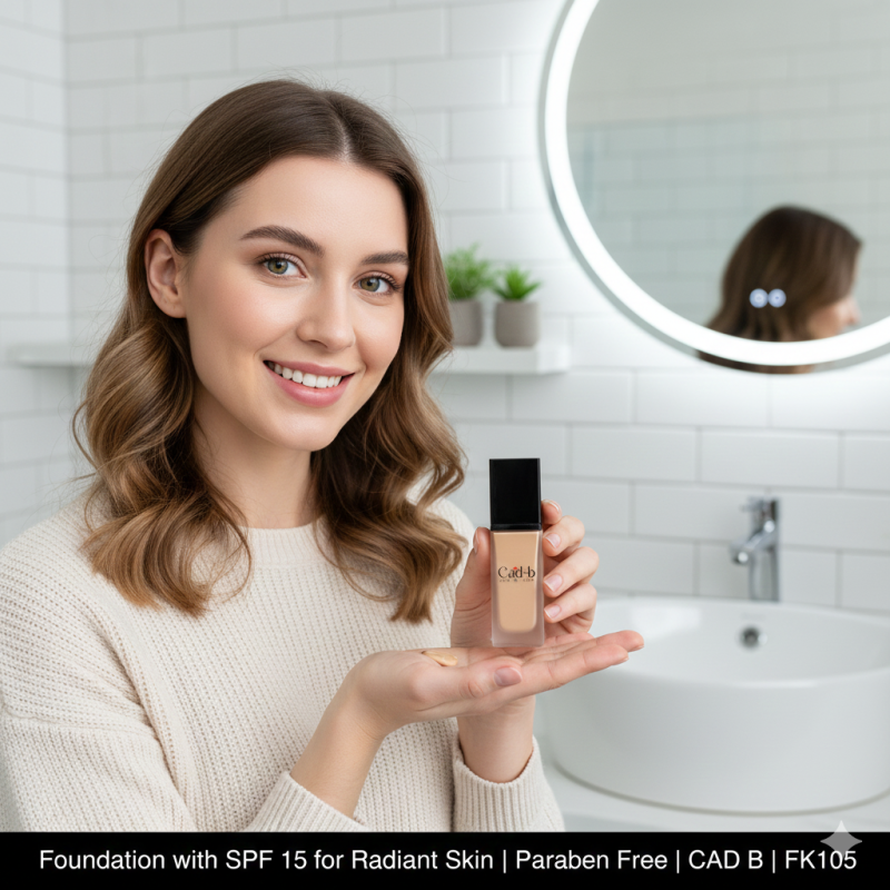 Fond de teint lumineux SPF 15 - Éclat et protection au quotidien