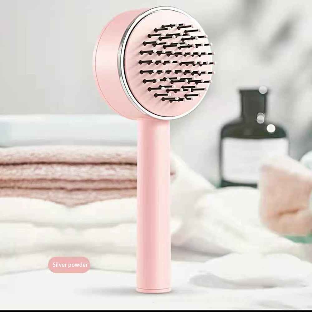 brosse à cheveux autonettoyante 3D