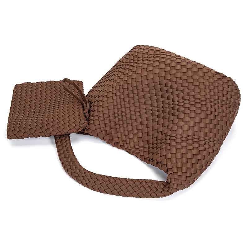 Sac Tressé Imperméable Grande Capacité : Le Compagnon Idéal pour un Quotidien Pratique