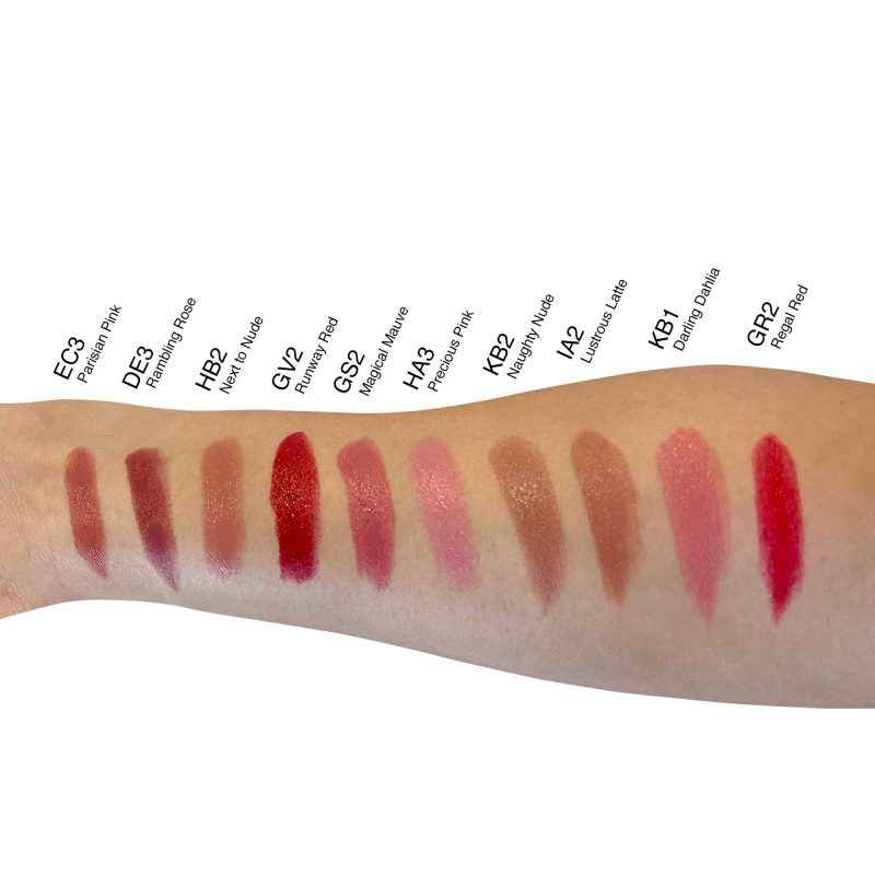 Rouge à lèvres crème de luxe – Naughty Nude – KB2 | Hydratant, longue tenue, vegan et sans parabènes