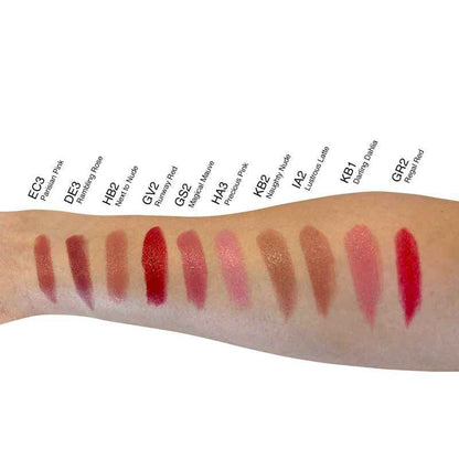 Rouge à lèvres crème de luxe – Naughty Nude – KB2 | Hydratant, longue tenue, vegan et sans parabènes