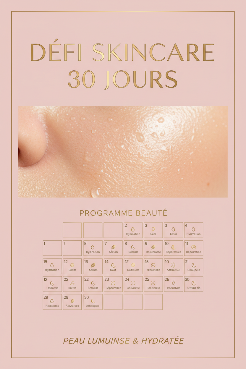 Défi Skincare 30 Jours