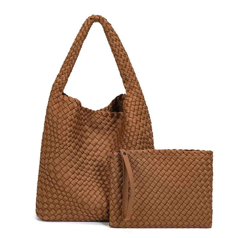 Sac Tressé Imperméable Grande Capacité : Le Compagnon Idéal pour un Quotidien Pratique